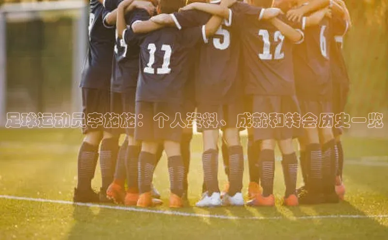 28圈平台链接百度健康足球运动员李施施：个人资料、成就和转会历史一览